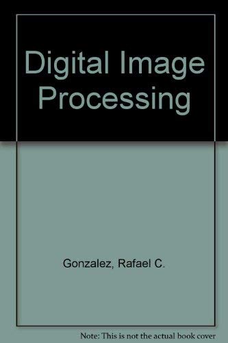 Imagen de archivo de Digital image processing (Applied mathematics and computation ; no. 13) a la venta por dsmbooks