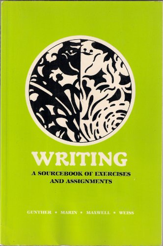 9780201026320: Writing: A Sourcebook of Exercises and Assignments (Innovative S.)
