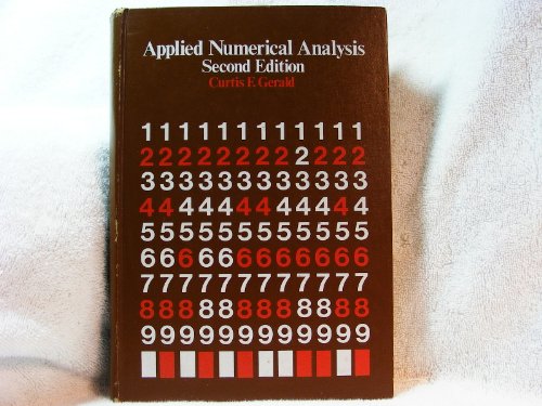 Imagen de archivo de Applied numerical analysis a la venta por Wonder Book