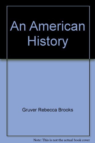 Stock image for An American history for sale by HPB-Red