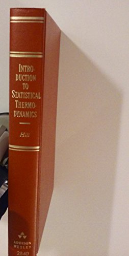 Imagen de archivo de Introduction to Statistical Thermodynamics a la venta por Better World Books