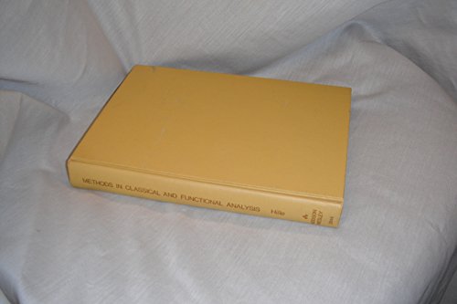 Stock image for Methods in Classical and Functional Analysis for sale by ThriftBooks-Atlanta