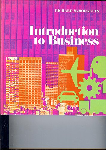 9780201028973: Introduction to Business