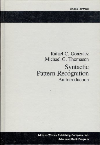 Imagen de archivo de Syntactic Pattern Recognition: An Introduction a la venta por ThriftBooks-Dallas
