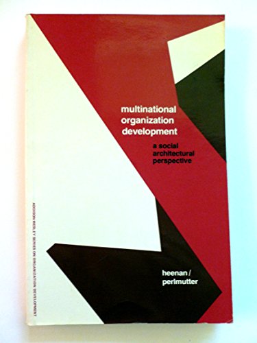 Imagen de archivo de Multinational Organization Development a la venta por Better World Books