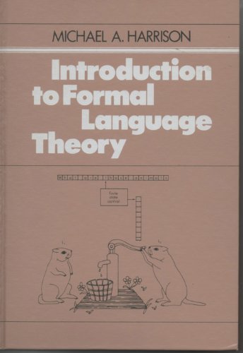 9780201029550: Introduction to Formal Language Theory