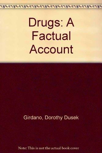 9780201029628: Drugs, a Factual Account (Applied Mathematics and Computation; No. 14)