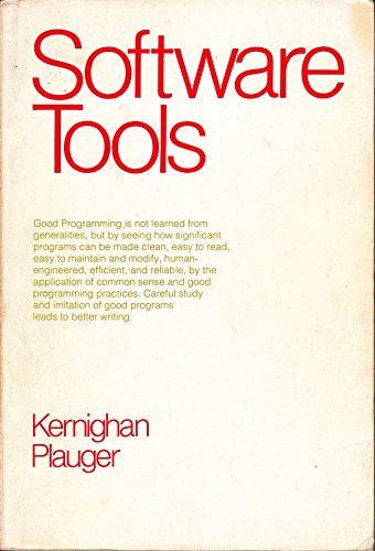 Imagen de archivo de Software Tools a la venta por Jenson Books Inc