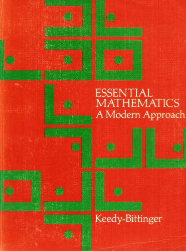Essential Mathematics: Modern Approach (9780201037074) by Mervin L. Keedy