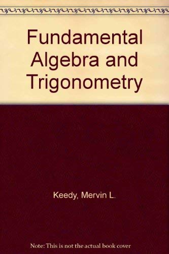 Stock image for Fundamental algebra and trigonometry for sale by Hawking Books
