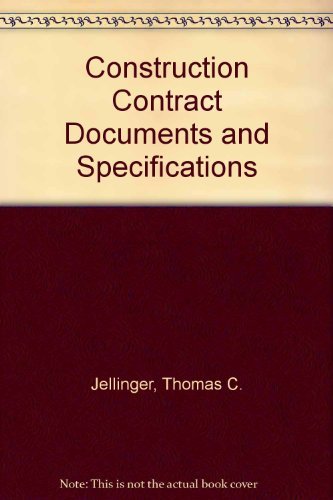 9780201037852: Construction Contract Documents and Specifications