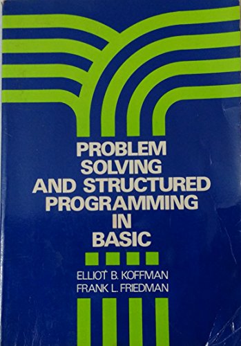 Stock image for Problem Solving and Structured Programming in Basic for sale by HPB-Red