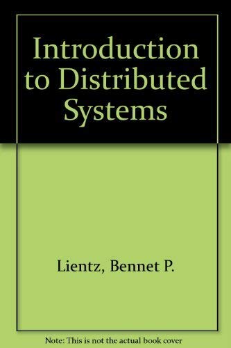 Stock image for Introduction to Distributed Systems for sale by medimops