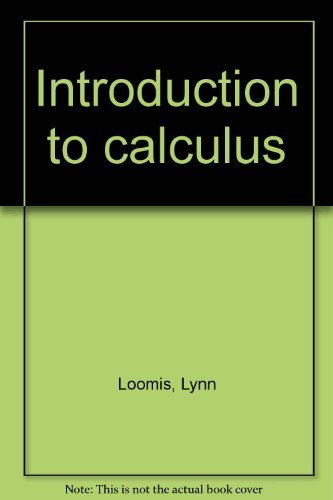 Stock image for Introduction to Calculus for sale by HPB-Red