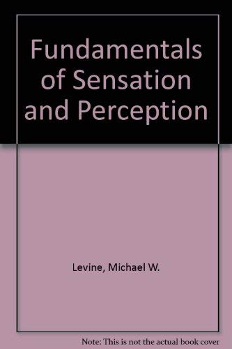 Stock image for Fundamentals of Sensation and Perception for sale by BookDepart