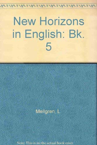 Stock image for New Horizons in English: Bk. 5 for sale by NEPO UG