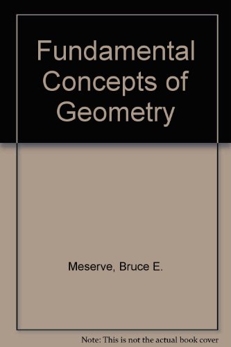 9780201047028: Fundamental Concepts of Geometry