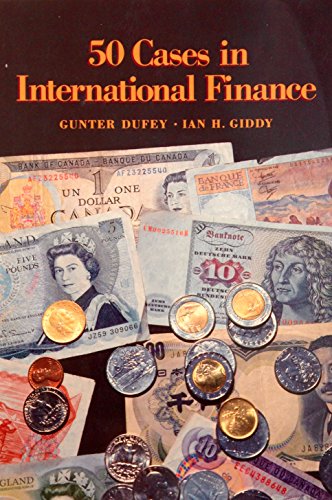 Beispielbild fr Fifty Cases in International Finance zum Verkauf von BookHolders