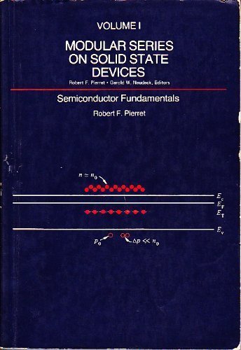 Imagen de archivo de Modular Series on Solid State Devices: Semiconductor Fundamentals a la venta por ThriftBooks-Atlanta