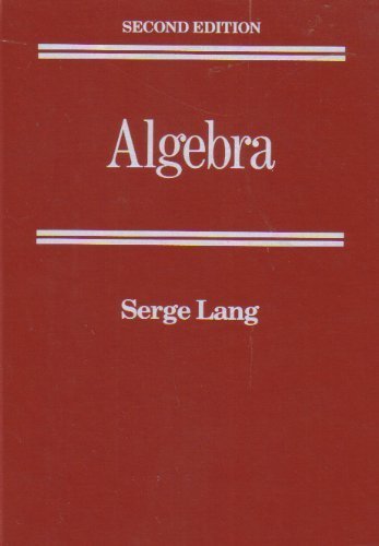 Stock image for Algebra for sale by The Book Spot