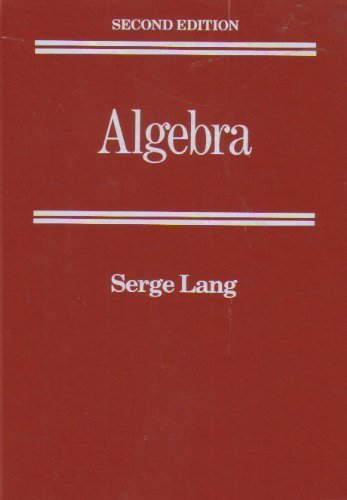 9780201054873: Algebra