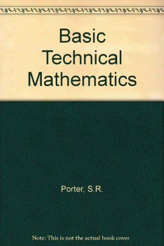 Imagen de archivo de Basic Technical Mathematics a la venta por HPB-Red