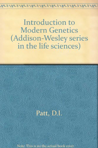 Beispielbild fr Introduction to Modern Genetics (Addison-Wesley series in the life sciences) zum Verkauf von Redux Books