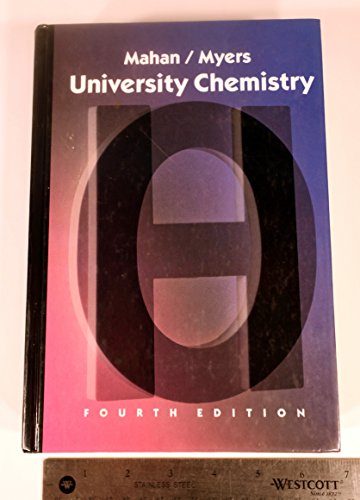 9780201058338: University Chemistry