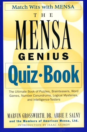 Stock image for The Mensa Genius Quiz Book (Match Wits with Mensa) for sale by SecondSale