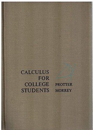 Beispielbild fr Calculus for College Students zum Verkauf von Better World Books