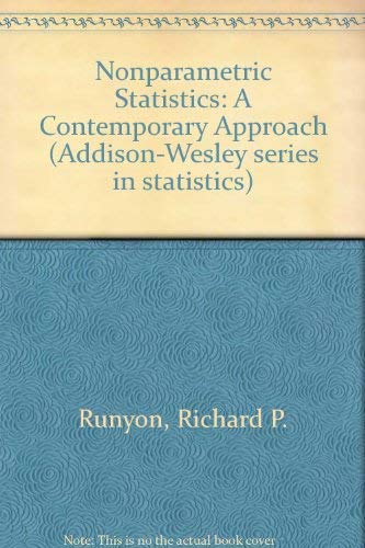 Imagen de archivo de Nonparametric Statistics: A Contemporary Approach a la venta por PsychoBabel & Skoob Books