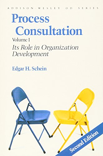 9780201067361: Process Consultation: Its Role in Organization Development