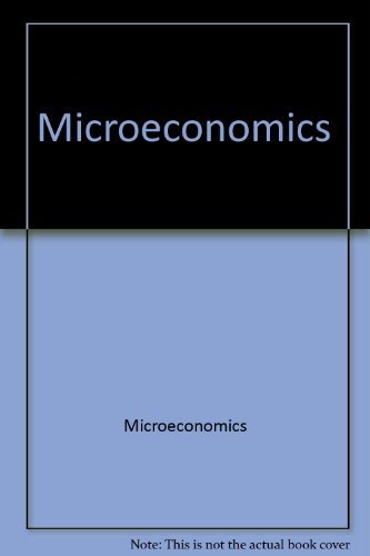 Imagen de archivo de Microeconomics (Organization Development) a la venta por HPB-Red