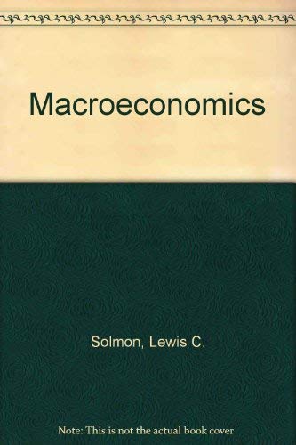 Beispielbild fr Macroeconomics zum Verkauf von AwesomeBooks