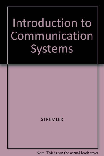 Beispielbild fr Introduction to Communication Systems zum Verkauf von Better World Books