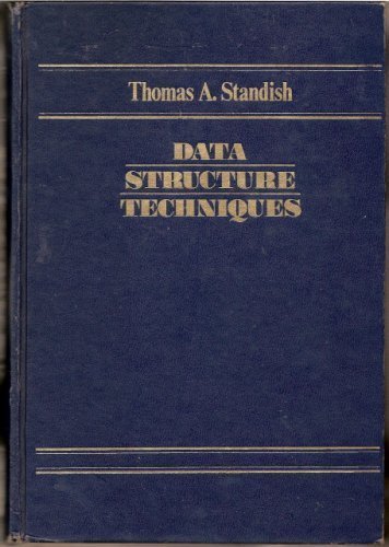 9780201072563: Data Structure Techniques