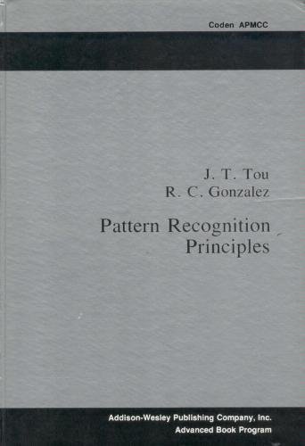 Stock image for Pattern Recognition Principles for sale by Better World Books: West