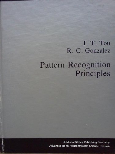 Imagen de archivo de Pattern Recognition Principles a la venta por ThriftBooks-Dallas