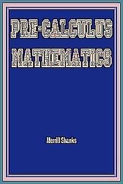 Stock image for Pre-Calculus Mathematics for sale by SecondSale