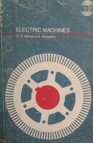 Stock image for Electric Machines (World Student S.) for sale by WorldofBooks