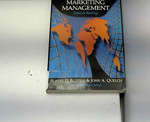 Stock image for Multinational Marketing Management: Cases and Readings for sale by Wonder Book