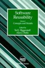 Stock image for Software reusability; Volume I, Concepts and Models for sale by BIBLIOPE by Calvello Books
