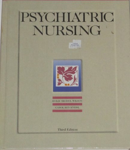 Imagen de archivo de Psychiatric nursing a la venta por HPB-Red