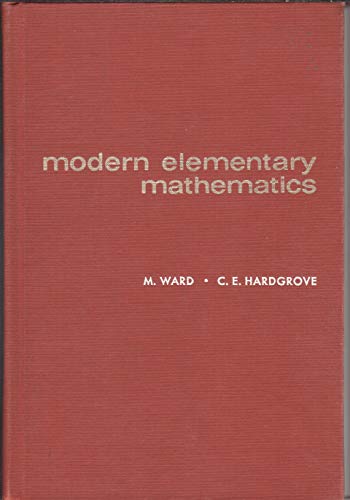 Imagen de archivo de modern elementary mathematics a la venta por POQUETTE'S BOOKS