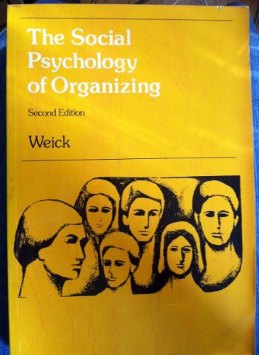 Beispielbild fr Social Psychology of Organizing (Topics in Social Psychology) zum Verkauf von medimops