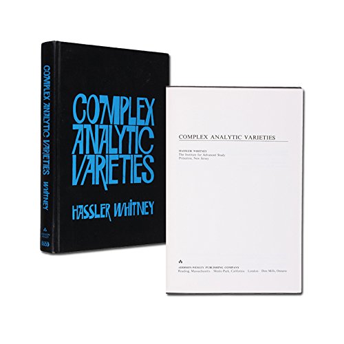 Stock image for Complex Analytic Varieties for sale by Books From California