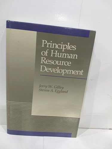 9780201090130: Principles of Human Resource Development