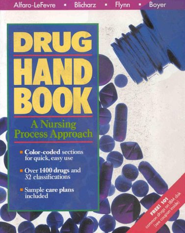 Beispielbild fr Drug Handbook: A Nursing Process Approach zum Verkauf von ThriftBooks-Atlanta