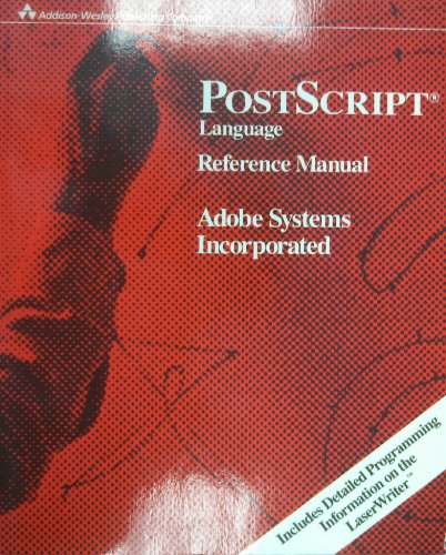 9780201101744: Reference Manual (PostScript Language)