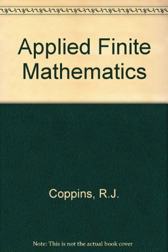 Beispielbild fr Applied Finite Maths Rev zum Verkauf von HPB-Red